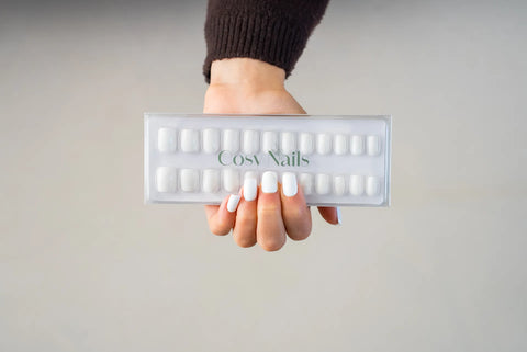 Press-On Nails Éclat polaire