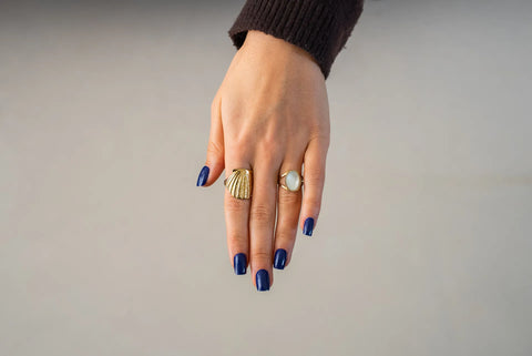 Press-On Nails Encre de nuit