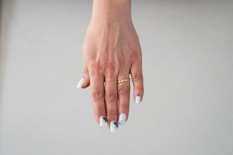 Press-On Nails Fleur d’ivoire