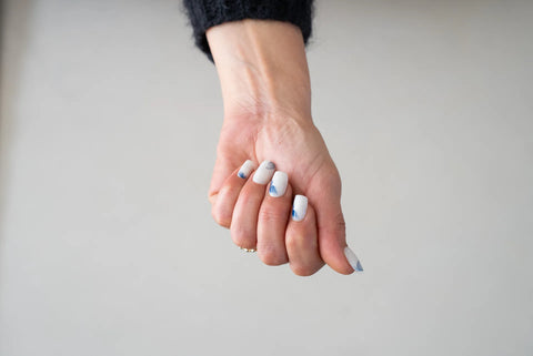 Press-On Nails Fleur d’ivoire