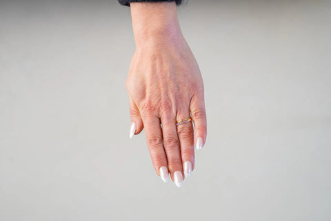 Press-On Nails French éclat de soie