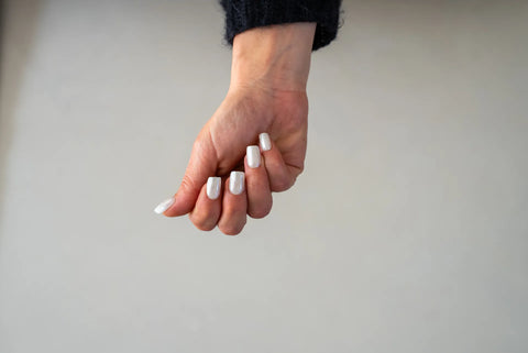 Press-On Nails Ivoire nacré