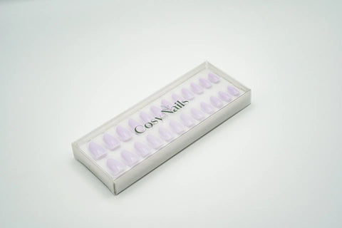 Press-On Nails Lueur de lilas
