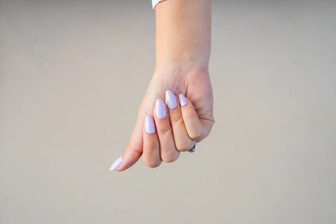 Press-On Nails Lueur de lilas