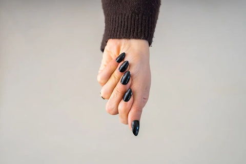 Press-On Nails Noir saphir - photo 2
