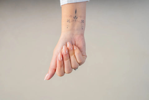 Press-On Nails Perle de nacre nude