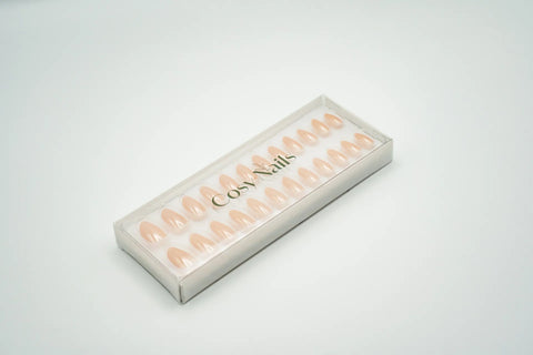 Press-On Nails Perle de nacre nude