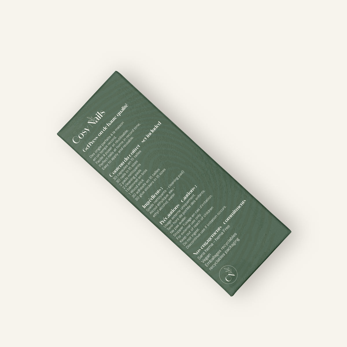 Gel press-on variant