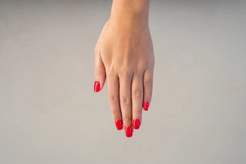 Press-On Nails Rouge coquelicot