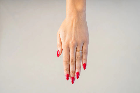 Press-On Nails Rouge impérial