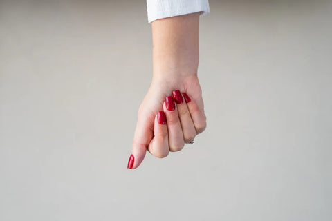 Press-On Nails Rouge intense - photo 2