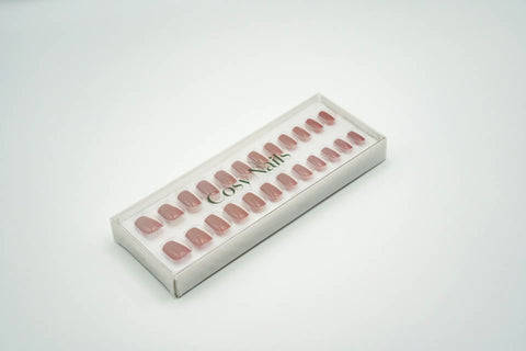 Press-On Nails Rouge intense