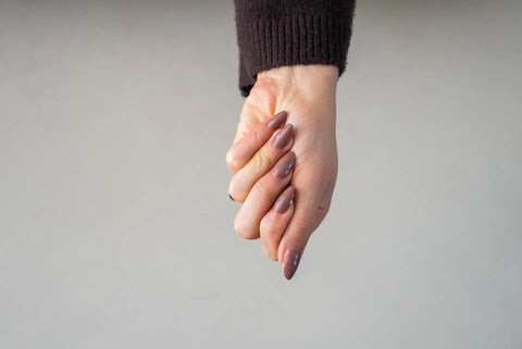 Press-On Nails Taupe élégante
