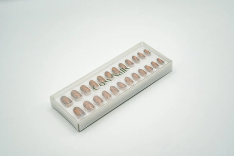 Press-On Nails Turtle clay