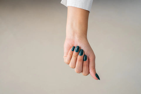 Press-On Nails Vert émeraude